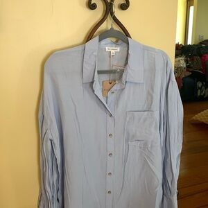 Blue pepper blue blouse.  NWT.